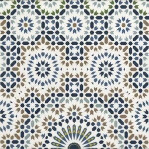 ALGER Faïence Mauresque Motifs 28×45 cm