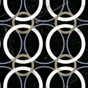 ANNEAUX Revêtement Art Déco 60×120 cm