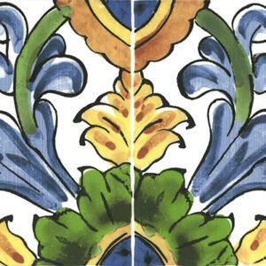 BARDO Faïence Mauresque Motifs 15×30 cm