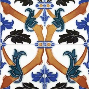 BÔNE Faïence Mauresque Motifs 15×30 cm