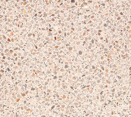 BONHEUR Terrazzo véritable 33x33 cm / 40x40 cm