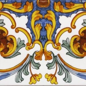 DJERBA Faïence Mauresque Motifs 15×30 cm