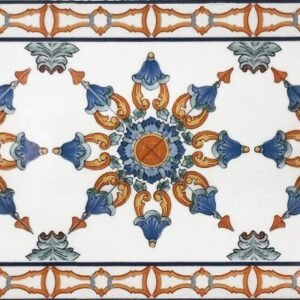 NOSTALGER Faïence Mauresque Frise 15×30 cm