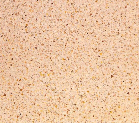 ORANGE SANGUINE Terrazzo véritable 33x33 cm / 40x40 cm