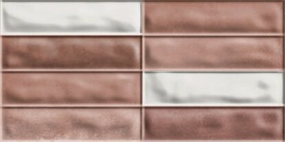 RÉTRO BRIQUE Carrelage mural Faïence Mosaïque 30x60 cm