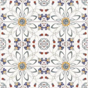 ROSACES Carrelage Mauresque 30x30 cm