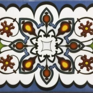 TANGER Faïence Mauresque Frise 15×30 cm