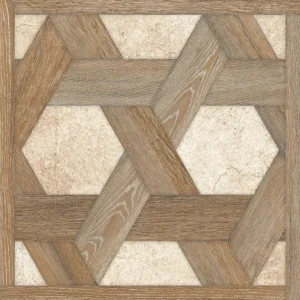 BOIS CROISÉ Carrelage de sol Inspiration Bois 45,5×45,5 cm