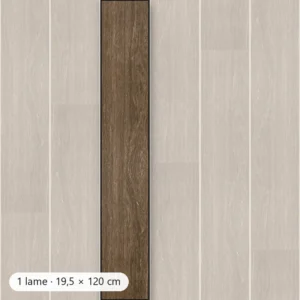 BOIS MARRON Carrelage de sol Inspiration Bois 19,5x120 cm