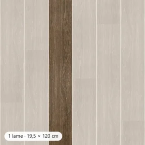 BOIS MARRON Carrelage de sol Inspiration Bois 19,5x120 cm