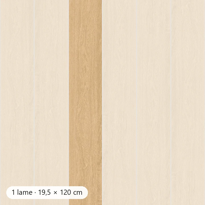 BOIS MIEL Carrelage de sol Inspiration Bois 19,5×120 cm