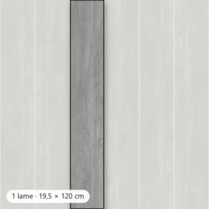 CORCHO GRIS Carrelage de sol Inspiration Bois 19,5x120 cm