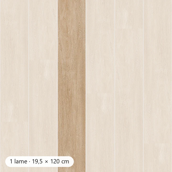 LIÈGE ROUGE Carrelage de sol Inspiration Bois 19,5×120 cm