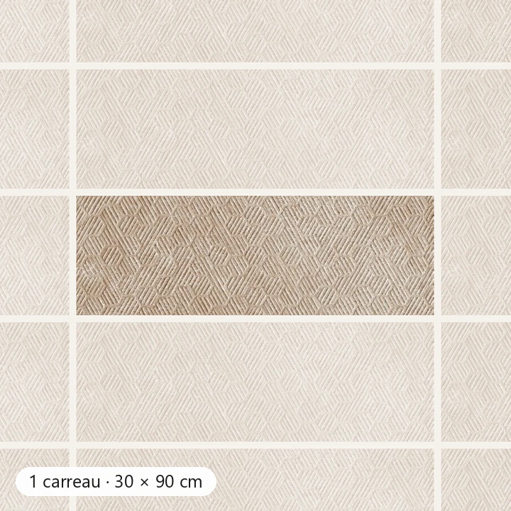 NID D’ABEILLE MIEL Carrelage mural Mosaïque 30×90 cm