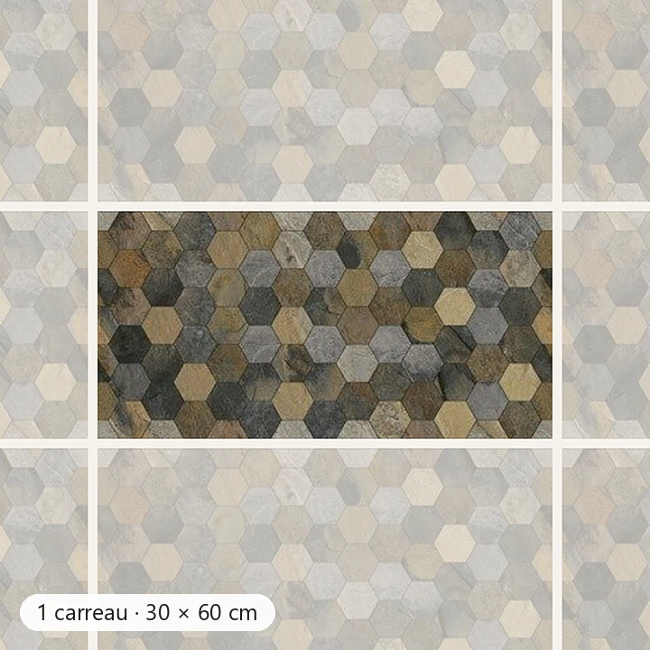 OLIVIER Carrelage mural Mosaïque 30×60 cm