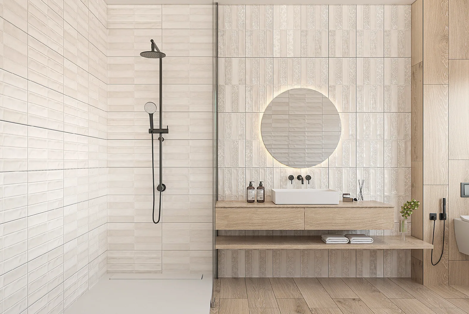 RÉTRO BLANC Carrelage mural Faïence Mosaïque 30x60 cm