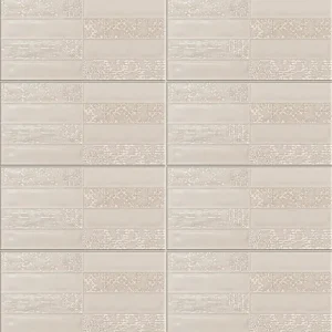 RÉTRO IVOIRE MIX PATCHWORK Carrelage mural Faïence Mosaïque 30×60 cm