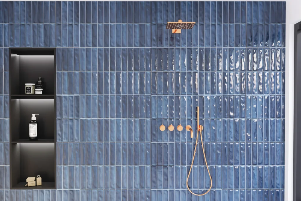 RÉTRO OCÉAN Carrelage mural Faïence Mosaïque 30x60 cm