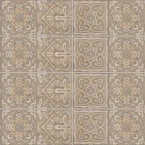 TAJ MAHAL DÉCOR B BRONZE Carrelage mural Mosaïque 25×75 cm