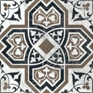 TRÈFLE Faïence Mosaïque 60×60 cm